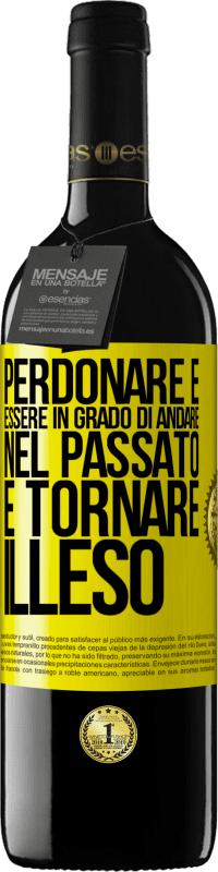 39,95 € Spedizione Gratuita | Vino rosso Edizione RED MBE Riserva Perdonare è essere in grado di andare nel passato e tornare illeso Etichetta Gialla. Etichetta personalizzabile Riserva 12 Mesi Raccogliere 2015 Tempranillo