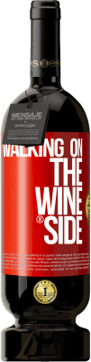 49,95 € Spedizione Gratuita | Vino rosso Edizione Premium MBS® Riserva Walking on the Wine Side® Etichetta Rossa. Etichetta personalizzabile Riserva 12 Mesi Raccogliere 2016 Tempranillo