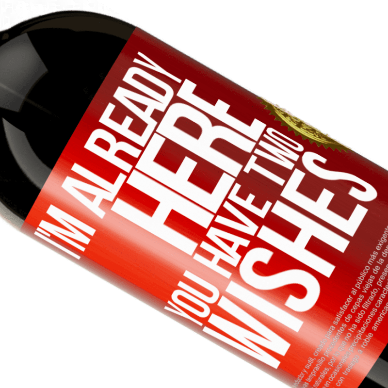 39,95 € Free Shipping | Red Wine Premium Edition MBS® Reserva I'm already here. You have two wishes Red Label. Customizable label Reserva 12 Months Harvest 2015 Tempranillo