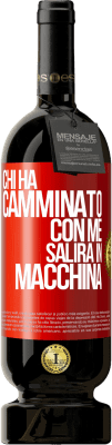 49,95 € Spedizione Gratuita | Vino rosso Edizione Premium MBS® Riserva Chi ha camminato con me salirà in macchina Etichetta Rossa. Etichetta personalizzabile Riserva 12 Mesi Raccogliere 2015 Tempranillo