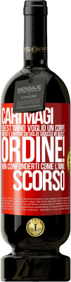 49,95 € Spedizione Gratuita | Vino rosso Edizione Premium MBS® Riserva Cari magi, quest'anno voglio un corpo magro e un portafoglio grasso. In questo ordine! Non confonderti come l'anno scorso Etichetta Rossa. Etichetta personalizzabile Riserva 12 Mesi Raccogliere 2014 Tempranillo