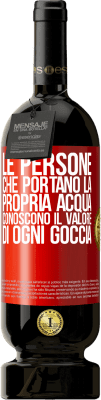 49,95 € Spedizione Gratuita | Vino rosso Edizione Premium MBS® Riserva Le persone che portano la propria acqua, conoscono il valore di ogni goccia Etichetta Rossa. Etichetta personalizzabile Riserva 12 Mesi Raccogliere 2015 Tempranillo