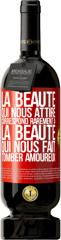 49,95 € Envoi gratuit | Vin rouge Édition Premium MBS® Réserve La beauté qui nous attire correspond rarement à la beauté qui nous fait tomber amoureux Étiquette Rouge. Étiquette personnalisable Réserve 12 Mois Récolte 2016 Tempranillo
