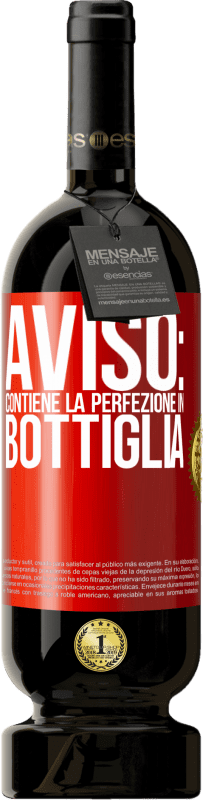 49,95 € Spedizione Gratuita | Vino rosso Edizione Premium MBS® Riserva Avviso: contiene la perfezione in bottiglia Etichetta Rossa. Etichetta personalizzabile Riserva 12 Mesi Raccogliere 2014 Tempranillo