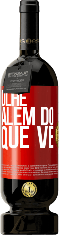 49,95 € Envio grátis | Vinho tinto Edição Premium MBS® Reserva Olhe além do que vê Etiqueta Vermelha. Etiqueta personalizável Reserva 12 Meses Colheita 2015 Tempranillo