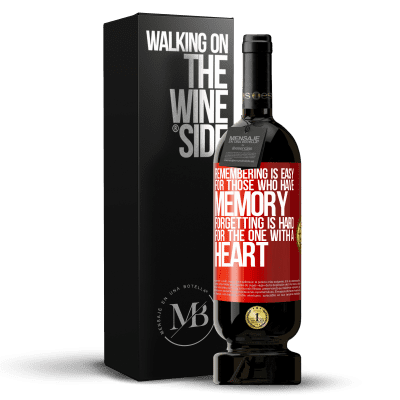 «Remembering is easy for those who have memory. Forgetting is hard for the one with a heart» Premium Edition MBS® Reserve