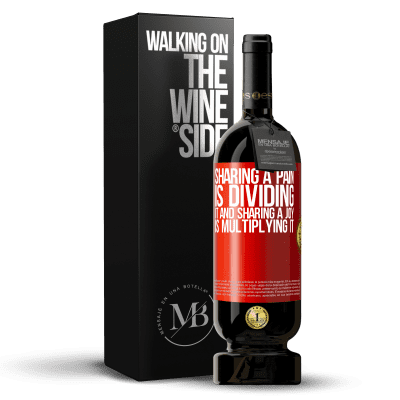«Sharing a pain is dividing it and sharing a joy is multiplying it» Premium Edition MBS® Reserve