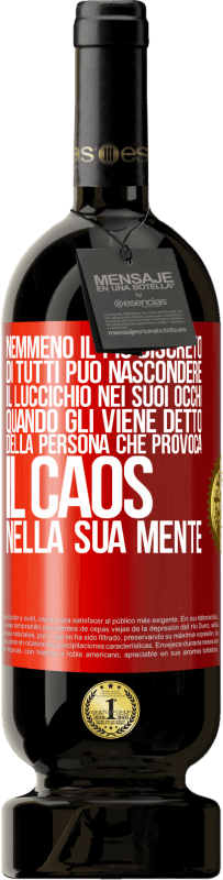 49,95 € Spedizione Gratuita | Vino rosso Edizione Premium MBS® Riserva Nemmeno il più discreto di tutti può nascondere il luccichio nei suoi occhi quando gli viene detto della persona che provoca Etichetta Rossa. Etichetta personalizzabile Riserva 12 Mesi Raccogliere 2015 Tempranillo