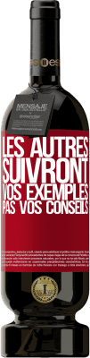 49,95 € Envoi gratuit | Vin rouge Édition Premium MBS® Réserve Les autres suivront vos exemples, pas vos conseils Étiquette Rouge. Étiquette personnalisable Réserve 12 Mois Récolte 2016 Tempranillo