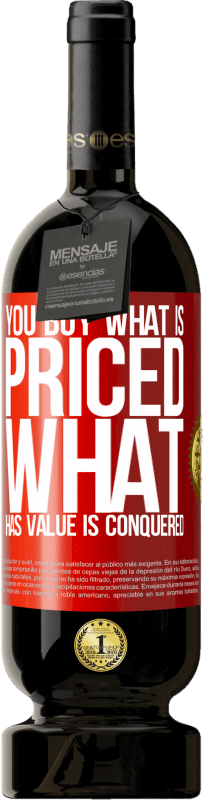 49,95 € 免费送货 | 红酒 高级版 MBS® 预订 您购买价格。有价值的东西被征服 红色标签. 可自定义的标签 预订 12 个月 收成 2014 Tempranillo