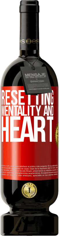 49,95 € Free Shipping | Red Wine Premium Edition MBS® Reserve Resetting mentality and heart Red Label. Customizable label Reserve 12 Months Harvest 2015 Tempranillo