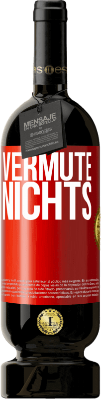 49,95 € Kostenloser Versand | Rotwein Premium Ausgabe MBS® Reserve Vermute nichts Rote Markierung. Anpassbares Etikett Reserve 12 Monate Ernte 2016 Tempranillo