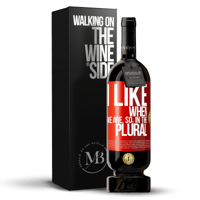 «I like when we are. So in the plural» Premium Edition MBS® Reserve