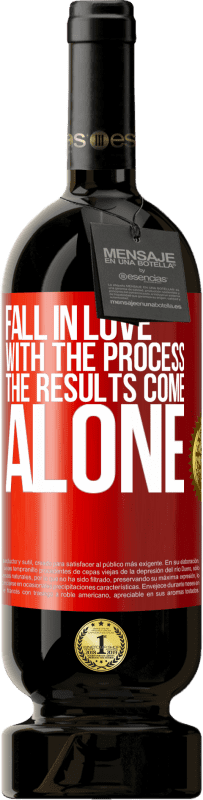 49,95 € 免费送货 | 红酒 高级版 MBS® 预订 爱上了过程，结果孤单 红色标签. 可自定义的标签 预订 12 个月 收成 2016 Tempranillo