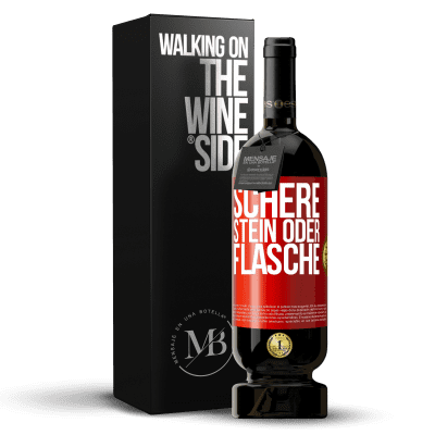 «Schere, Stein oder Flasche» Premium Ausgabe MBS® Reserve