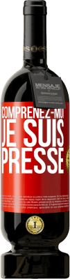 49,95 € Envoi gratuit | Vin rouge Édition Premium MBS® Réserve Comprenez-moi, je suis pressé Étiquette Rouge. Étiquette personnalisable Réserve 12 Mois Récolte 2016 Tempranillo