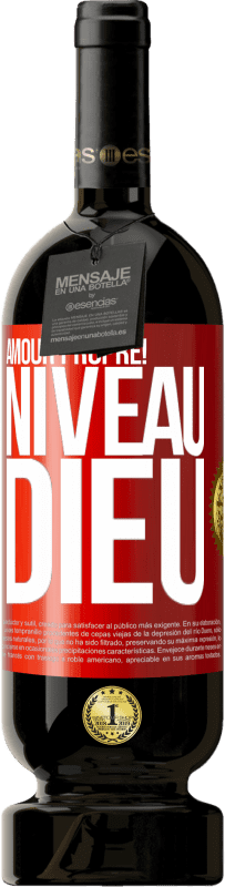 49,95 € Envoi gratuit | Vin rouge Édition Premium MBS® Réserve Amour propre! Niveau Dieu Étiquette Rouge. Étiquette personnalisable Réserve 12 Mois Récolte 2015 Tempranillo