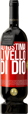 49,95 € Spedizione Gratuita | Vino rosso Edizione Premium MBS® Riserva Autostima! Livello di Dio Etichetta Rossa. Etichetta personalizzabile Riserva 12 Mesi Raccogliere 2016 Tempranillo