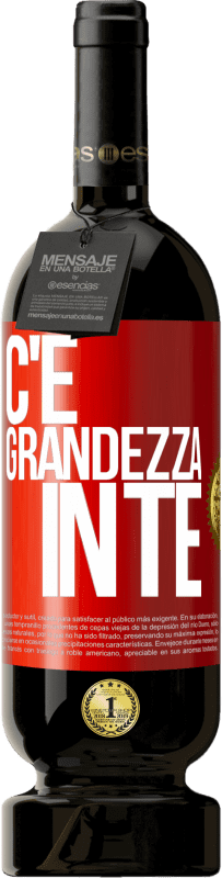 49,95 € Spedizione Gratuita | Vino rosso Edizione Premium MBS® Riserva C'è grandezza in te Etichetta Rossa. Etichetta personalizzabile Riserva 12 Mesi Raccogliere 2014 Tempranillo