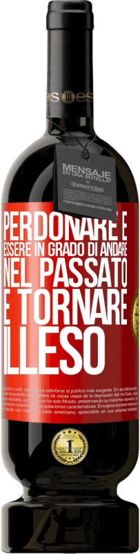 49,95 € Spedizione Gratuita | Vino rosso Edizione Premium MBS® Riserva Perdonare è essere in grado di andare nel passato e tornare illeso Etichetta Rossa. Etichetta personalizzabile Riserva 12 Mesi Raccogliere 2015 Tempranillo