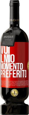 49,95 € Spedizione Gratuita | Vino rosso Edizione Premium MBS® Riserva Voi. Il mio momento preferito Etichetta Rossa. Etichetta personalizzabile Riserva 12 Mesi Raccogliere 2014 Tempranillo