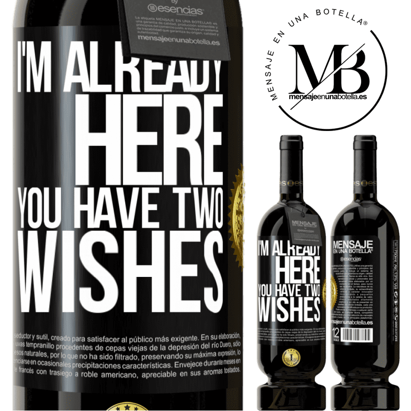 29,95 € Free Shipping | Red Wine Premium Edition MBS® Reserva I'm already here. You have two wishes Black Label. Customizable label Reserva 12 Months Harvest 2014 Tempranillo
