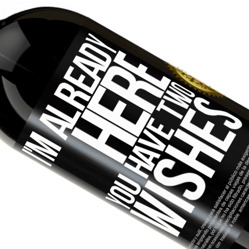 39,95 € Free Shipping | Red Wine Premium Edition MBS® Reserva I'm already here. You have two wishes Black Label. Customizable label Reserva 12 Months Harvest 2015 Tempranillo