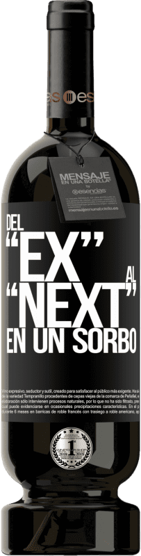 49,95 € Envoi gratuit | Vin rouge Édition Premium MBS® Réserve Du EX au NEXT en une gorgée Étiquette Noire. Étiquette personnalisable Réserve 12 Mois Récolte 2016 Tempranillo