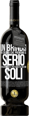 49,95 € Spedizione Gratuita | Vino rosso Edizione Premium MBS® Riserva Un brindisi per coloro che prendono sul serio le relazioni ed è per questo che siamo soli Etichetta Nera. Etichetta personalizzabile Riserva 12 Mesi Raccogliere 2014 Tempranillo