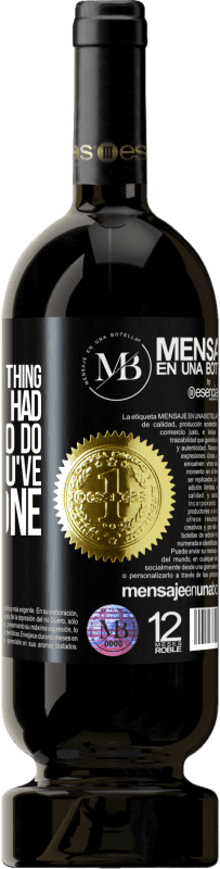 39,95 € Free Shipping | Red Wine Premium Edition MBS® Reserva If you want something you've never had, you'll have to do something you've never done Black Label. Customizable label Reserva 12 Months Harvest 2015 Tempranillo