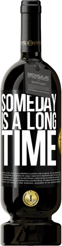 49,95 € 送料無料 | 赤ワイン プレミアム版 MBS® 予約する いつかは長い ブラックラベル. カスタマイズ可能なラベル 予約する 12 月 収穫 2016 Tempranillo