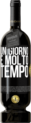 49,95 € Spedizione Gratuita | Vino rosso Edizione Premium MBS® Riserva Un giorno è molto tempo Etichetta Nera. Etichetta personalizzabile Riserva 12 Mesi Raccogliere 2016 Tempranillo