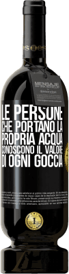 49,95 € Spedizione Gratuita | Vino rosso Edizione Premium MBS® Riserva Le persone che portano la propria acqua, conoscono il valore di ogni goccia Etichetta Nera. Etichetta personalizzabile Riserva 12 Mesi Raccogliere 2016 Tempranillo