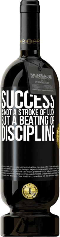 49,95 € Free Shipping | Red Wine Premium Edition MBS® Reserve Success is not a stroke of luck, but a beating of discipline Black Label. Customizable label Reserve 12 Months Harvest 2016 Tempranillo