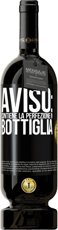 49,95 € Spedizione Gratuita | Vino rosso Edizione Premium MBS® Riserva Avviso: contiene la perfezione in bottiglia Etichetta Nera. Etichetta personalizzabile Riserva 12 Mesi Raccogliere 2015 Tempranillo