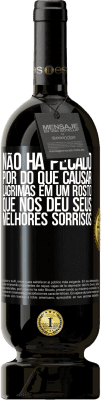 49,95 € Envio grátis | Vinho tinto Edição Premium MBS® Reserva Não há pecado pior do que causar lágrimas em um rosto que nos deu seus melhores sorrisos Etiqueta Preta. Etiqueta personalizável Reserva 12 Meses Colheita 2016 Tempranillo
