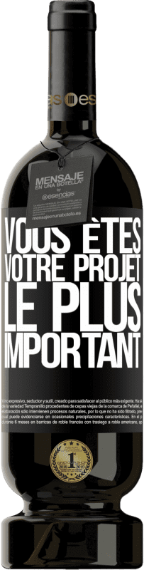 49,95 € Envoi gratuit | Vin rouge Édition Premium MBS® Réserve Vous êtes votre projet le plus important Étiquette Noire. Étiquette personnalisable Réserve 12 Mois Récolte 2015 Tempranillo