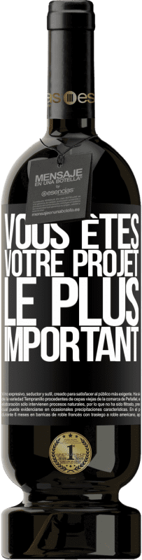 49,95 € Envoi gratuit | Vin rouge Édition Premium MBS® Réserve Vous êtes votre projet le plus important Étiquette Noire. Étiquette personnalisable Réserve 12 Mois Récolte 2016 Tempranillo
