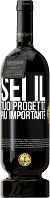 49,95 € Spedizione Gratuita | Vino rosso Edizione Premium MBS® Riserva Sei il tuo progetto più importante Etichetta Nera. Etichetta personalizzabile Riserva 12 Mesi Raccogliere 2015 Tempranillo