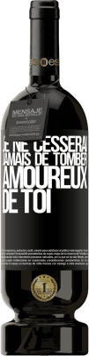 49,95 € Envoi gratuit | Vin rouge Édition Premium MBS® Réserve Je ne cesserai jamais de tomber amoureux de toi Étiquette Noire. Étiquette personnalisable Réserve 12 Mois Récolte 2015 Tempranillo