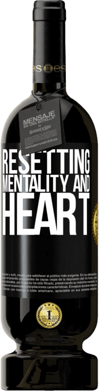49,95 € Free Shipping | Red Wine Premium Edition MBS® Reserve Resetting mentality and heart Black Label. Customizable label Reserve 12 Months Harvest 2014 Tempranillo