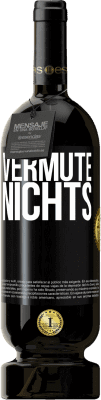 49,95 € Kostenloser Versand | Rotwein Premium Ausgabe MBS® Reserve Vermute nichts Schwarzes Etikett. Anpassbares Etikett Reserve 12 Monate Ernte 2016 Tempranillo