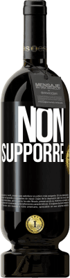 49,95 € Spedizione Gratuita | Vino rosso Edizione Premium MBS® Riserva Non supporre Etichetta Nera. Etichetta personalizzabile Riserva 12 Mesi Raccogliere 2016 Tempranillo