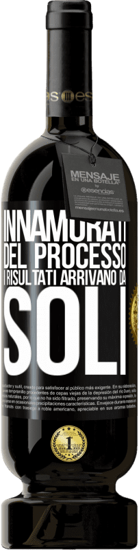 49,95 € Spedizione Gratuita | Vino rosso Edizione Premium MBS® Riserva Innamorati del processo, i risultati arrivano da soli Etichetta Nera. Etichetta personalizzabile Riserva 12 Mesi Raccogliere 2015 Tempranillo