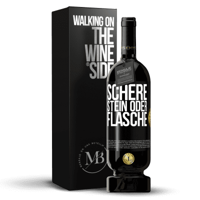 «Schere, Stein oder Flasche» Premium Ausgabe MBS® Reserve