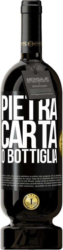 49,95 € Spedizione Gratuita | Vino rosso Edizione Premium MBS® Riserva Pietra, carta o bottiglia Etichetta Nera. Etichetta personalizzabile Riserva 12 Mesi Raccogliere 2015 Tempranillo