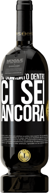 49,95 € Spedizione Gratuita | Vino rosso Edizione Premium MBS® Riserva Ho guardato dentro. Ci sei ancora Etichetta Nera. Etichetta personalizzabile Riserva 12 Mesi Raccogliere 2016 Tempranillo