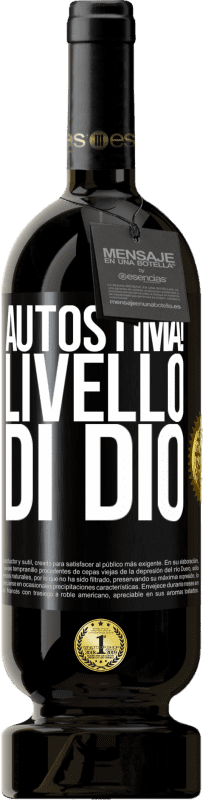 49,95 € Spedizione Gratuita | Vino rosso Edizione Premium MBS® Riserva Autostima! Livello di Dio Etichetta Nera. Etichetta personalizzabile Riserva 12 Mesi Raccogliere 2015 Tempranillo