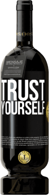 49,95 € 送料無料 | 赤ワイン プレミアム版 MBS® 予約する 自分を信頼し ブラックラベル. カスタマイズ可能なラベル 予約する 12 月 収穫 2016 Tempranillo
