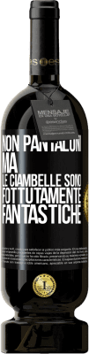 49,95 € Spedizione Gratuita | Vino rosso Edizione Premium MBS® Riserva Non pantaloni, ma le ciambelle sono fottutamente fantastiche Etichetta Nera. Etichetta personalizzabile Riserva 12 Mesi Raccogliere 2016 Tempranillo